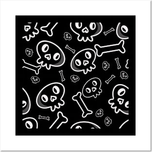 Cute Skulls Posters and Art